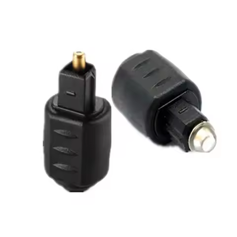 Mini Optical O Adapter 3.5mm Female Jack To Digital Square Optical Audio Cable