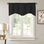 home blackout curtain non-perforating blackout cloth curtain rod-threaded home Roman curtain opaque 