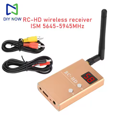 RC832HD RC-HD FPV 5.8G/5.8GHz 48-Channel HDMI Receiver Wireless Analog Signal Receiver for Quadcopte