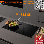 Bếp điện từ âm Malloca  2 TỪ MI 732 SL
