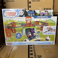 323รถรางสแตนเลสสตีล Thomas & Friends Master Series Sandy Baw Westinya Inertia Train HFX891 สำหรับเด็