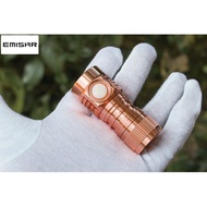 Hot Emisar D4V2 Copper Luminus SST20 2700K 95CRI EDC 18650/18350 High Power LED Flashlight c/w 18350