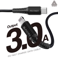 BAVIN CB188 PD Fast Charging Nylon Braided Data Cable w/ 1 Meter Cable Length Type-C to Type-C/ IP