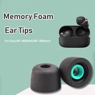 For Sony WF-1000XM4 WF-1000XM3 Memory Foam Ear Tips Ear Cushion Replacement Earphone Earplugs Ear Buds Pads Cushion Covers S M L