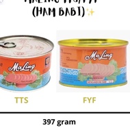 Maling FYF/TTS Luncheon Pork Meat 397gram / Daging Ham (Non Halal)