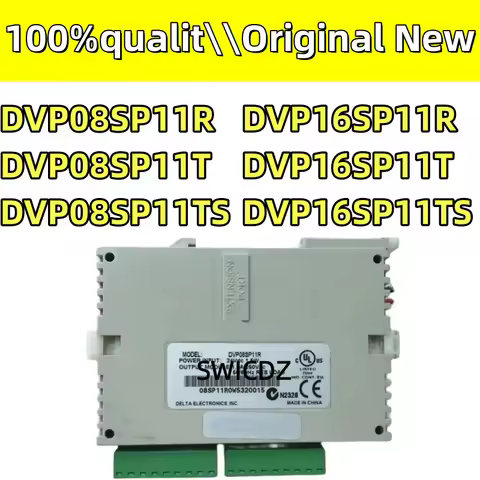 100% new original DVP08SP11R/DVP08SP11T/DVP08SP11TS/DVP16SP11R/DVP16SP11T/DVP16SP11TS PLC Module