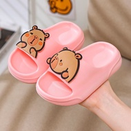 HOBIBEAR dép capybara Dễ Thương Capybara Dép tông trẻ em Cho sử dụng trong nhà Mùa Hè Không-Trượt đế