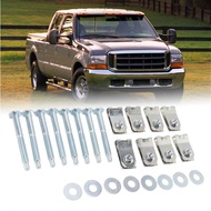 Truck Bed Mounting Hardware Kit  Long Lasting W706640S900 24Pcs for F‑450 F‑550 Super Duty