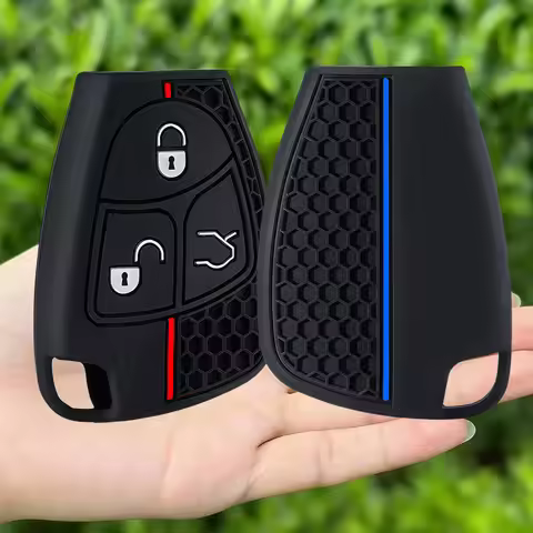 Car Key Case Remote Key Cover For Mercedes-Benz W211 W202 W210 W208 W203 W245 B Class V180 CL55 CL60