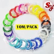 (10 METER) PLA 3D Printing Filament Material 1.75mm Refills for 3D Pen