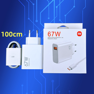 Xiaomi | 67w Xiaomi Original Charger Turbo Charge Gan EU Adapter 6A Usb Type C Cable For Poco x5 F5