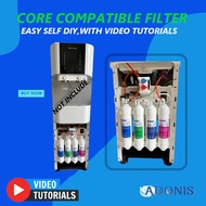 Coway Core CHP-671L O.E.M Water Filter Cartridge (4pcs)