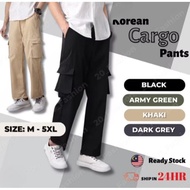 Cargo Pants Celana Panjang Seluar Lelaki Pants Men Cargo Seluar Kargo Lelaki