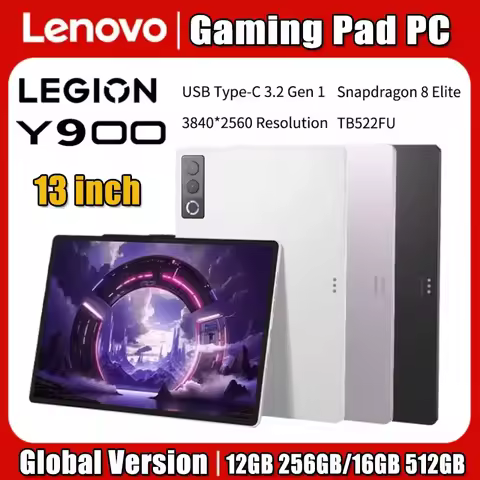 Lenovo Legion Y900 13" 144Hz High Refresh Rate Tablet Snapdragon 8 Gen 3 for Movies & Games Android 