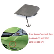 Front Bumper Towing Hook Cover Cap For HONDA FIT JAZZ 2012 2013 2014 GE6 GE8 Fit Jazz Hybrid 2013 2014 GP1