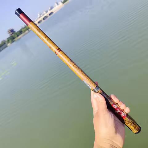 Telescopic Fishing Rod Made of Fiberglass Fiber Ultra Light Feeding Rod Freshwater Fishing Gear 1.5m