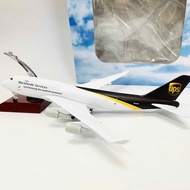 Boeing 747-400F Airplane US AIR Transport Company "UPS AIR CARGO" 20CM Scale 1/400