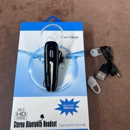 D10 Bluetooth Earphone with Mic Headset Handsfree Earbud Compatible with ALL Smartphones/Laptop