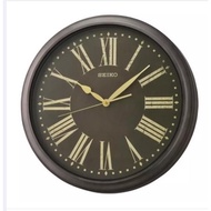 Seiko QXA771KN Antique Decorator Black Tone Wall Clock QXA771K