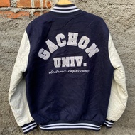 Jaket Varsity Korea Gachon University Second Brand