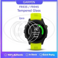 < 2pcs > Garmin Forerunner 935 / 945 / FR 935 / FR 945 Screen Protector HD Tempered Glass
