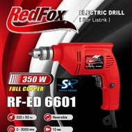 REDFOX RF-ED6601 MESIN BOR MURAH 10mm 10 mm ELECTRIC DRILL 350W