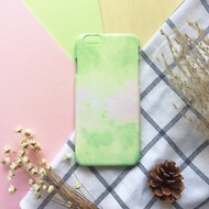 草木綠與淡山茱萸粉//原創手機殼-iPhone,HTC,Samsung,Sony,oppo