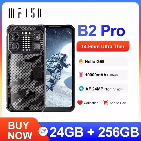 IIIF150 B2 Pro Mobile Phone 10000mAh 24GB(12+12) 256GB 108MP Camera 6.8'' 120Hz Ultra-Thin Rugged Ph