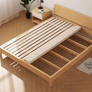 [COD] Bed board [manufacturer] solid row skeleton hardwood fir moisture-proof plank waist support log slats folding