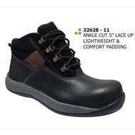 Frontier Grain Leather Local Men Safety Shoes Safety Boots 本地真皮男性安全鞋安全靴 工业鞋