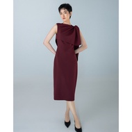 FLOMORS - MAINA DRESS MAROON
