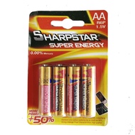 BATTERY AA SHARPSTAR SUPER ENERGY ( X 4pcs )