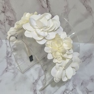 Flower Crown White Flower Flower Crown Flower headband Flower headband Flower headband Flower headba
