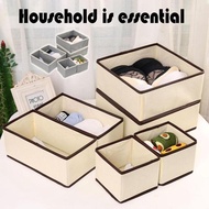 [Limited Time Offer] 6-Pack Multifunctional Storage Box for Underwear, Socks, and Wardrobe Organizat