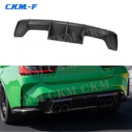 Rear Bumper Diffuser Lip Spoiler for BMW G80 M3 G82 G83 M4 2021+ Car Bumper Diffuser Guard Body Kits