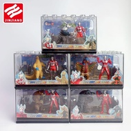 Jinjiang Genuine Ultraman Fighting Monsters Tero Battle God Mora Sairwin Ryder King Boy Figure Toy O