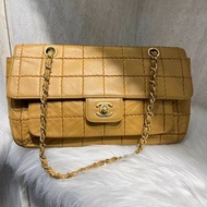 Chanel Vintage Bag 奶茶色華夫餅cf