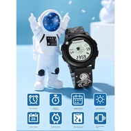 watch strap i watch strap Spaceman Black Technology High School Children's Electronic Watch