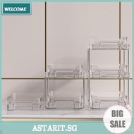 2/3 Tier Bathroom Cabinet Organizer Sliding Storage Drawers PET Waterproof Clear