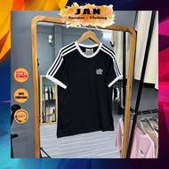 Genuine Black Adicolor 3-Stripes Das T-Shirt Code: IA4845 | Jan Shop