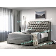 Katil Kulit PVC Divan Katil Queen / King