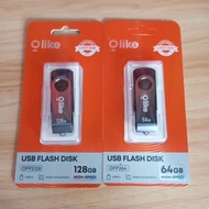 Flashdisk Olike 128GB/64GB/32GB/16GB/8GB/4GB Thumbdrive Pendrive USB