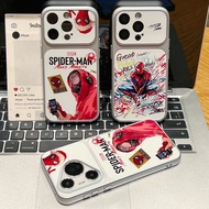 Samsung A23 A24 A26 A36 A37 A54 A55 A56 A57 A05 A0S A03S A32 Spider Man Leather Couple Case KNK340WY