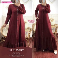 LILIS MAXY - Gamis Wanita Kaos Orion Jumbo LD 110 Melar Jumbo Fit to XxL