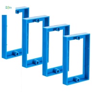 4Pcs 1/2Inch Single Gang Outlet Box Extender,Electrical Outlet Extender Receptacle Extender Outlet E