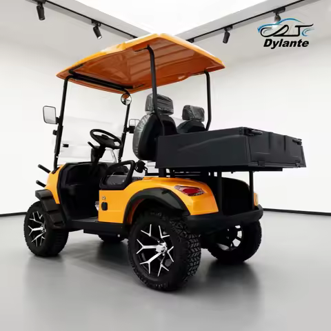 2025 New Model E 2 Seats Electric Golf Cart Lithium Golf Scooter 5KW 7.5KW Electric Off-Road Buggy G