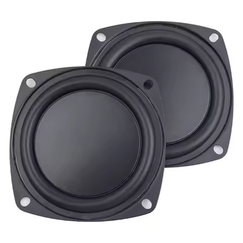 2/3/4inch Bass Radiator Speaker Vibration Diaphragm Passive Radiator Loudspeaker Passive Woofer Diap