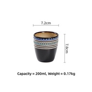 Omk Mỹ sứ hoài cổ 400ml cốc cà phê cốc