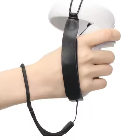Anti-off Hand Knuckle Strap For Oculus Quest 2 VR Touch Controller Adjustable Handle Grip Wrist Belt