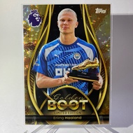 Football Card ERLING HAALAND MANCHESTER CITY GOLDEN BOOT (LIMITED EDITION) GB 5 TOPPS 2025